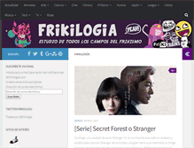 Tablet Screenshot of frikilogia.com